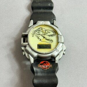 Vintage Jurassic Park Watch Wristwatch Dinosaur Burger King 1997 T-Rex RARE